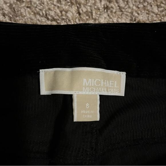 Michael Kors Black Corduroy Flare Pants - Picture 4 of 7